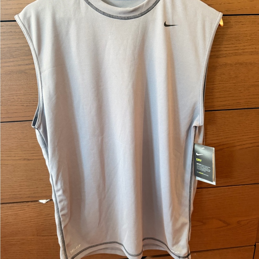 Nike Men's Gray Tank Top